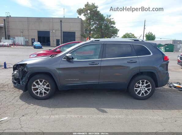1C4PJMCB5GW316369 2016 JEEP CHEROKEE Gray Widok wnętrza 360 stopni