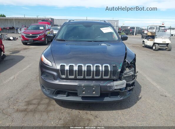 1C4PJMCB5GW316369 2016 JEEP CHEROKEE Gray Widok zestawu wskaźników