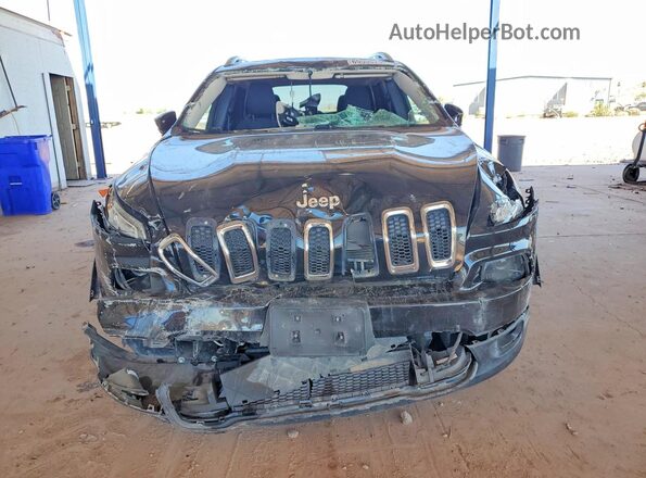 1C4PJMCB5HD218357 2017 JEEP CHEROKEE Black წინა ხედი
