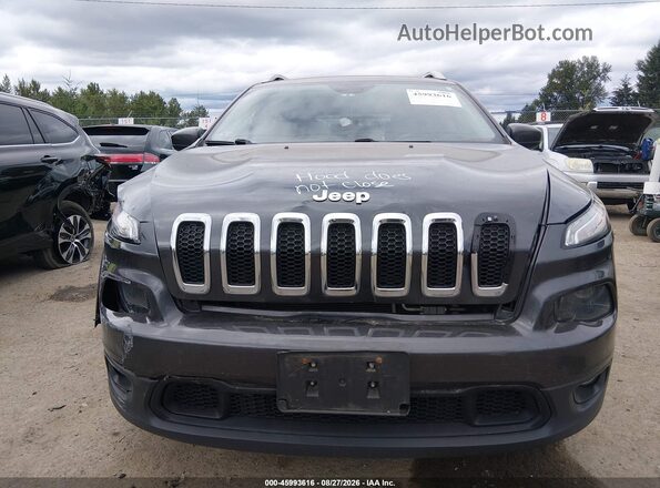 1C4PJMCB5HW659832 2017 JEEP CHEROKEE Black Вид щитка приладів