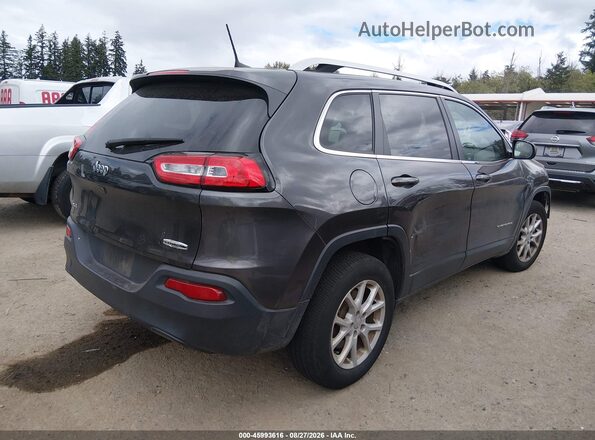 1C4PJMCB5HW659832 2017 JEEP CHEROKEE Black Задня права чверть