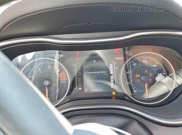 1C4PJMCB5KD280719 2019 JEEP CHEROKEE Silver Instrument cluster view
