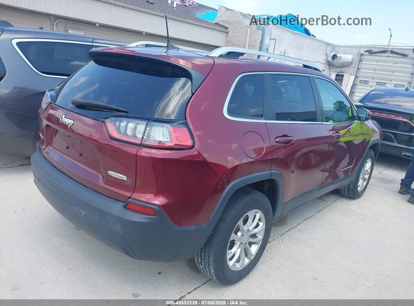 1C4PJMCB5KD343625 2019 JEEP CHEROKEE Red Trasero derecho