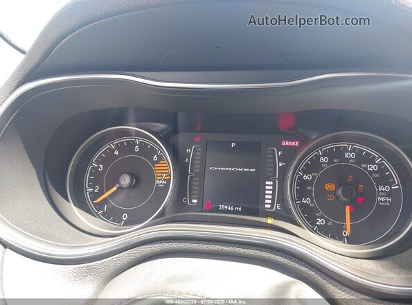 1C4PJMCB5KD343625 2019 JEEP CHEROKEE Red Vista de los asientos traseros