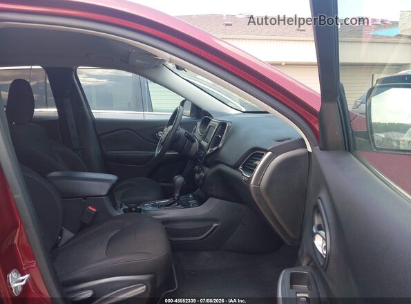 1C4PJMCB5KD343625 2019 JEEP CHEROKEE Red Vista interior delantera