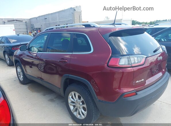 1C4PJMCB5KD343625 2019 JEEP CHEROKEE Red Trasero izquierdo