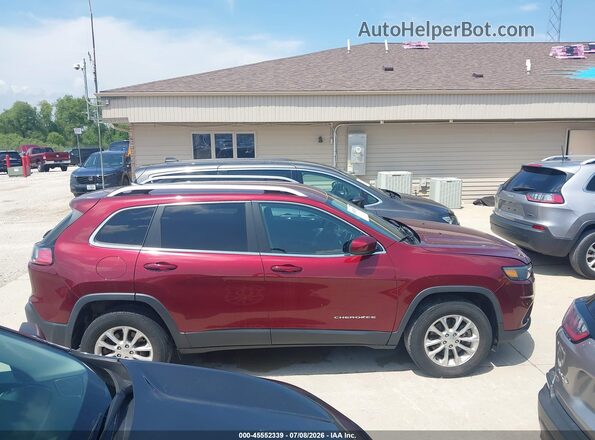 1C4PJMCB5KD343625 2019 JEEP CHEROKEE Red Vista interior trasera