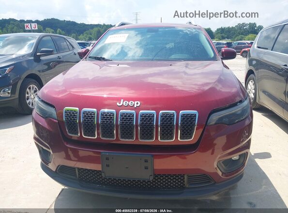 1C4PJMCB5KD343625 2019 JEEP CHEROKEE Red Vista del cuadro de instrumentos