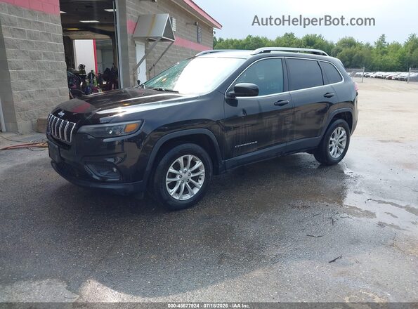 1C4PJMCB5KD412586 2019 JEEP CHEROKEE Black Առջևի ձախ երեք քառորդ տեսարան