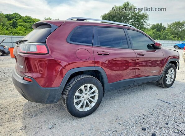 1C4PJMCB5LD532986 2020 JEEP CHEROKEE Темно-бордовый Задняя правая четверть