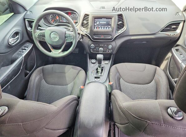 1C4PJMCB5LD532986 2020 JEEP CHEROKEE Темно-бордовый Вид панели приборов