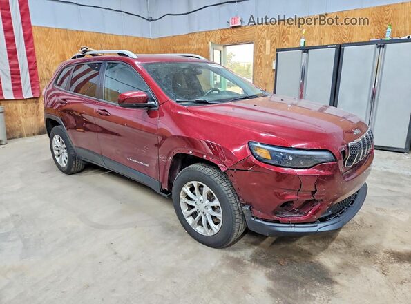 1C4PJMCB5LD554888 2020 JEEP CHEROKEE Burgundy წინა მარჯვენა