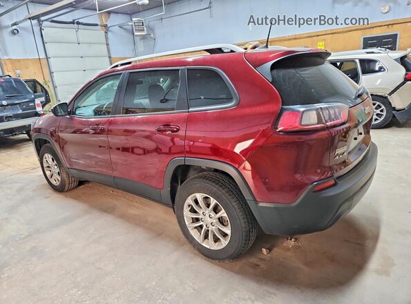 1C4PJMCB5LD554888 2020 JEEP CHEROKEE Burgundy უკანა მარცხენა