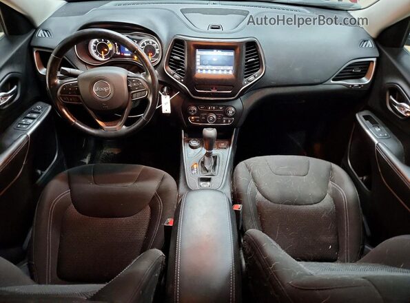 1C4PJMCB5LD554888 2020 JEEP CHEROKEE Burgundy წინა პანელის ხედი