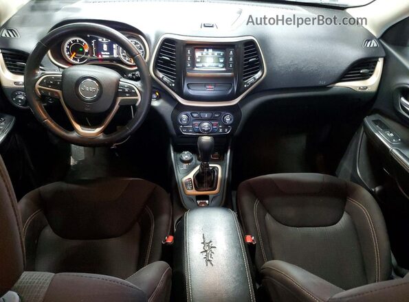 1C4PJMCB6GW103057 2016 JEEP CHEROKEE Белый Вид панели приборов
