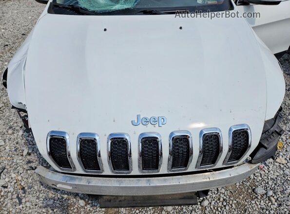 1C4PJMCB6GW145454 2016 JEEP CHEROKEE White Vista del compartimento del motor