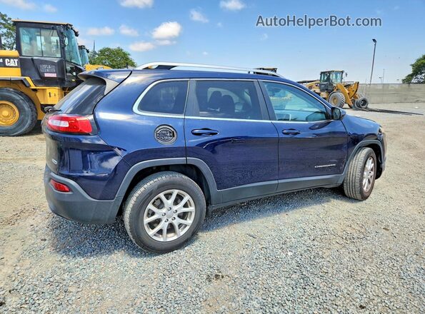 1C4PJMCB6GW271622 2016 JEEP CHEROKEE Blue Tył prawy