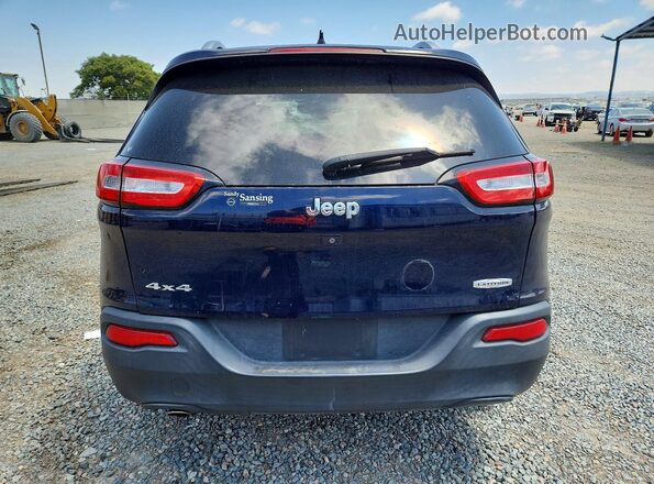1C4PJMCB6GW271622 2016 JEEP CHEROKEE Blue Widok z tyłu