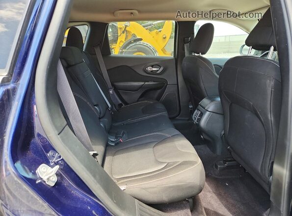 1C4PJMCB6GW271622 2016 JEEP CHEROKEE Blue Widok wnętrza z tyłu