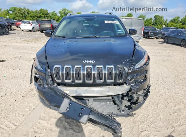 1C4PJMCB6GW338297 2016 JEEP CHEROKEE Black უკანა ხედი