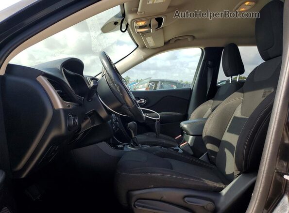 1C4PJMCB6GW338297 2016 JEEP CHEROKEE Black წინა პანელის ხედი