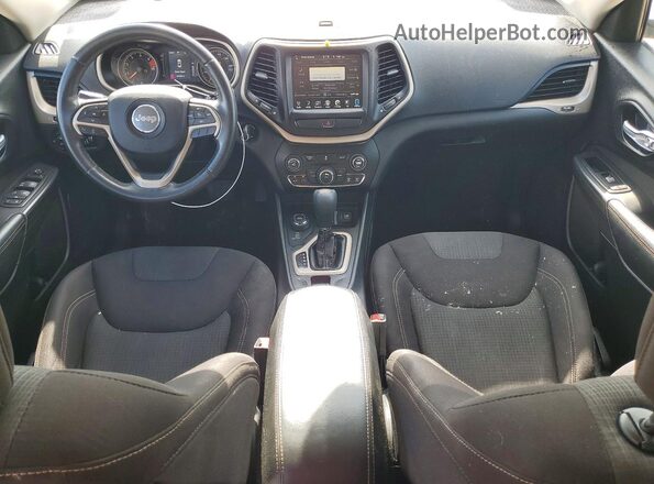 1C4PJMCB6GW338297 2016 JEEP CHEROKEE Black ხელსაწყოთა პანელის ხედი