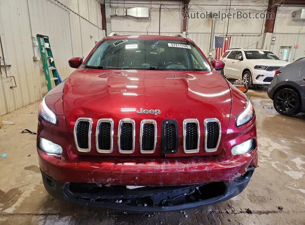 1C4PJMCB6HW665171 2017 JEEP CHEROKEE Red Вид спереду