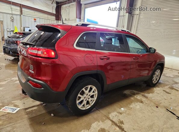 1C4PJMCB6HW665171 2017 JEEP CHEROKEE Red Задня права чверть