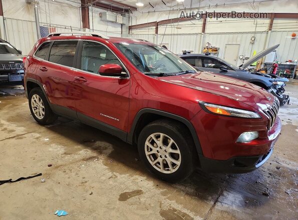 1C4PJMCB6HW665171 2017 JEEP CHEROKEE Red Передня права чверть