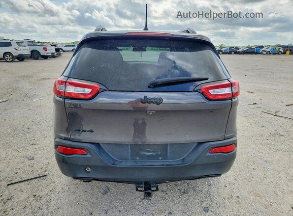 1C4PJMCB6JD505681 2018 JEEP CHEROKEE Gray Rear view