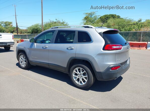 1C4PJMCB6JD528619 2018 JEEP CHEROKEE Silver Rear left