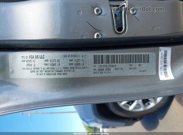 1C4PJMCB6JD528619 2018 JEEP CHEROKEE Silver Engine compartment view