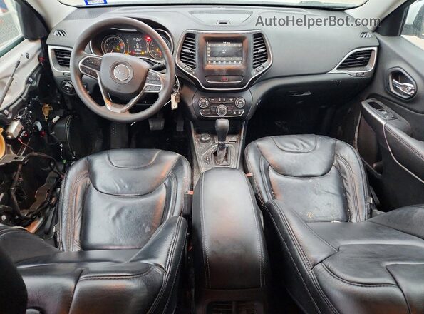 1C4PJMCB6KD157723 2019 JEEP CHEROKEE White Առջևի վահանակի տեսք