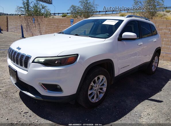 1C4PJMCB6KD459920 2019 JEEP CHEROKEE White Առջևի ձախ երեք քառորդ տեսարան