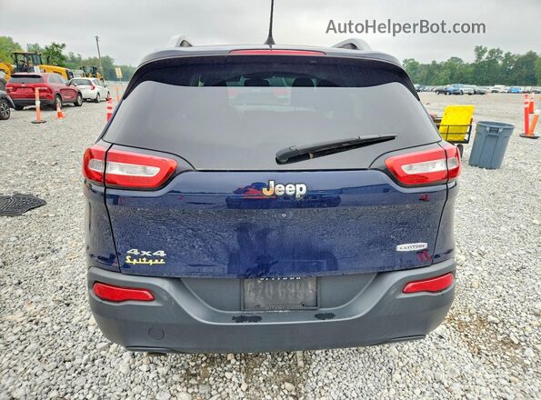 1C4PJMCB7GW338258 2016 JEEP CHEROKEE Синий Вид сзади