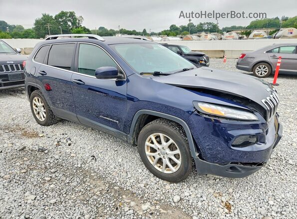 1C4PJMCB7GW338258 2016 JEEP CHEROKEE Синий Передняя правая четверть