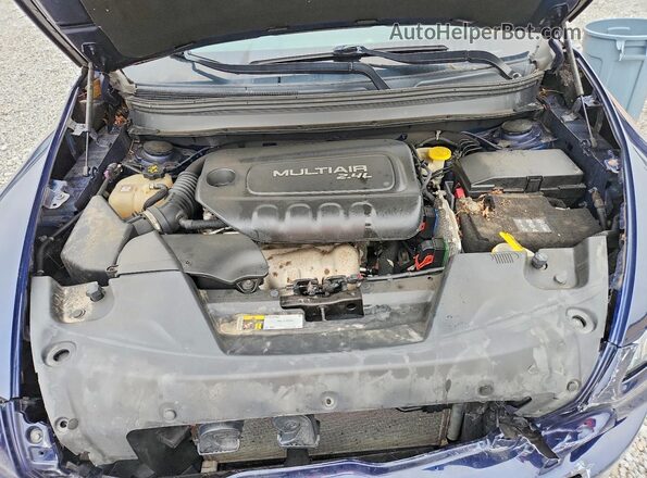 1C4PJMCB7GW338258 2016 JEEP CHEROKEE Синий Вид подкапотного пространства