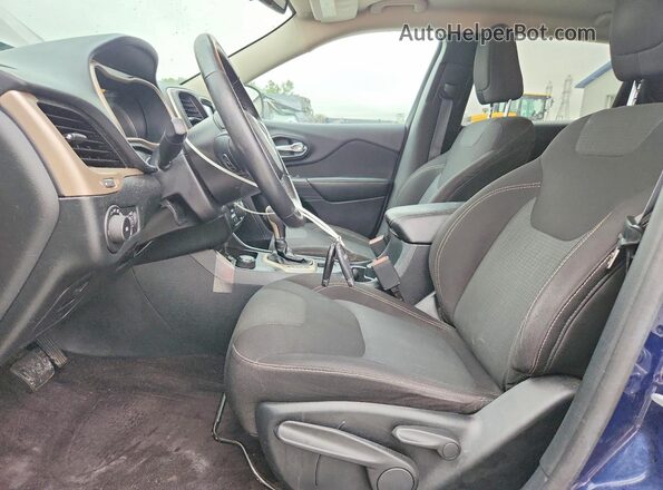1C4PJMCB7GW338258 2016 JEEP CHEROKEE Синий Вид салона спереди