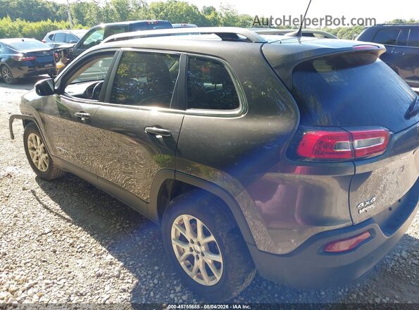 1C4PJMCB7HW637864 2017 JEEP CHEROKEE Черный Задняя левая четверть