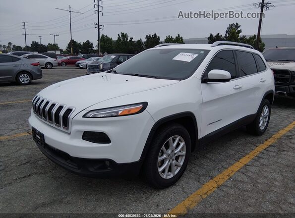1C4PJMCB7JD528466 2018 JEEP CHEROKEE White Դիմացի տեսք