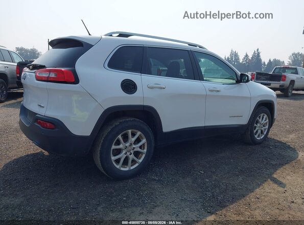 1C4PJMCB7JD528595 2018 JEEP CHEROKEE Белый Задняя правая четверть