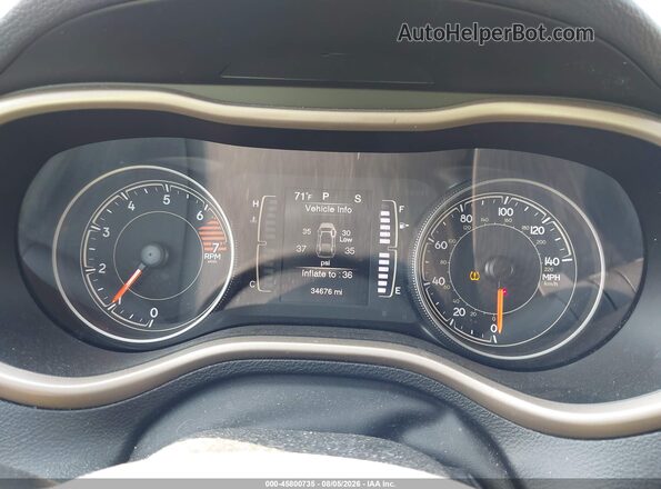 1C4PJMCB7JD528595 2018 JEEP CHEROKEE Белый Вид задних сидений