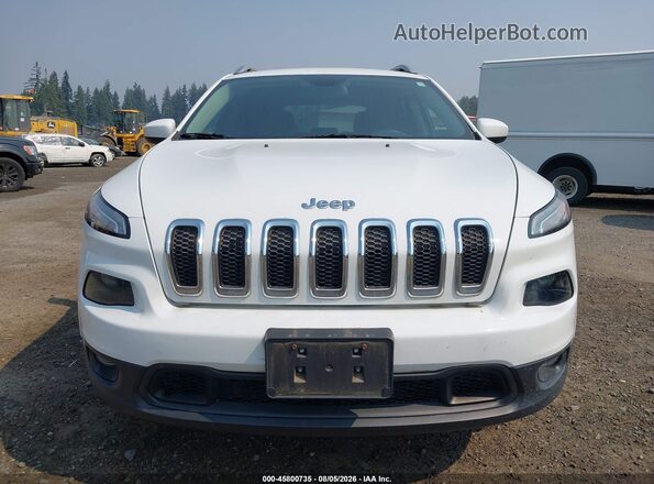 1C4PJMCB7JD528595 2018 JEEP CHEROKEE Белый Вид щитка приборов