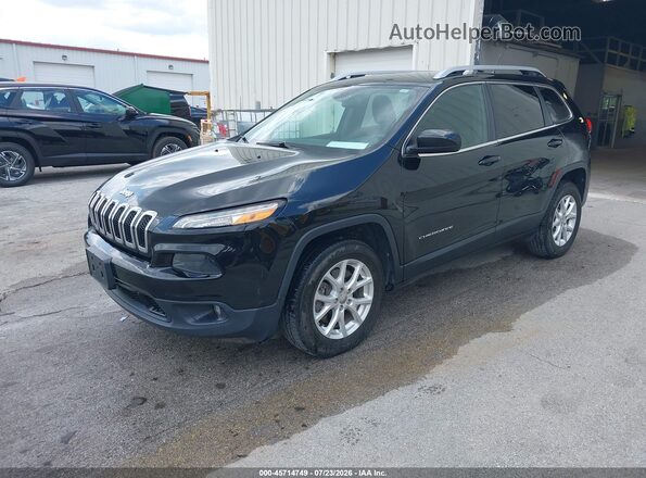 1C4PJMCB7JD528628 2018 JEEP CHEROKEE Black Передня ліва чверть