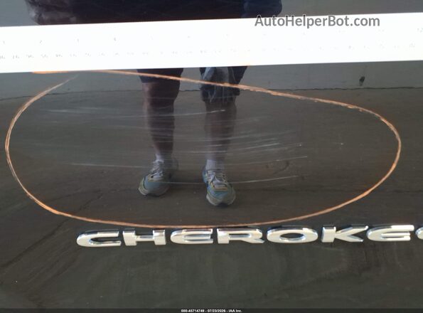 1C4PJMCB7JD528628 2018 JEEP CHEROKEE Black Вид щитка приладів