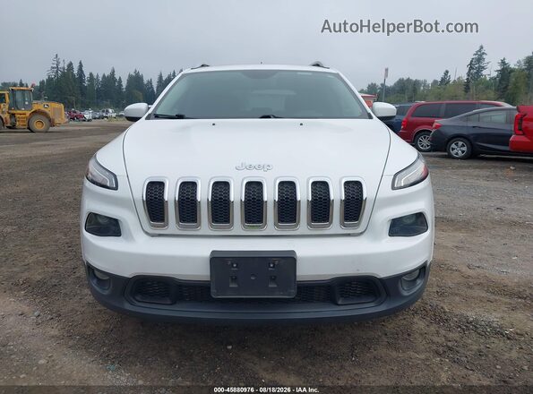 1C4PJMCB7JD528659 2018 JEEP CHEROKEE White ხელსაწყოთა პანელის ხედი
