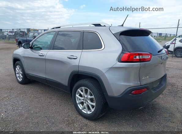 1C4PJMCB7JD580972 2018 JEEP CHEROKEE Silver Հետևի ձախ