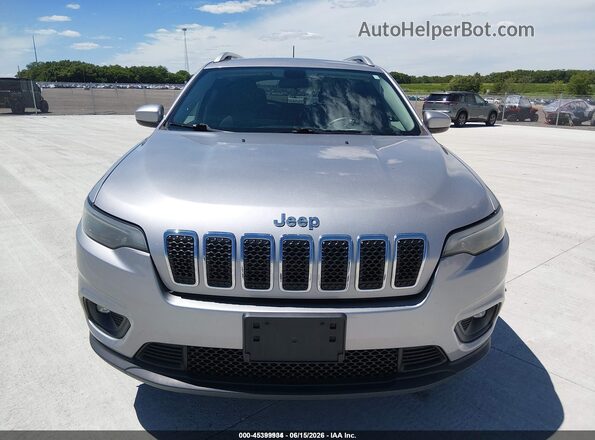 1C4PJMCB7KD341181 2019 JEEP CHEROKEE Silver Սարքավորումների վահանակի տեսք