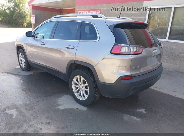 1C4PJMCB7KD412587 2019 JEEP CHEROKEE Серебряный Задняя левая четверть
