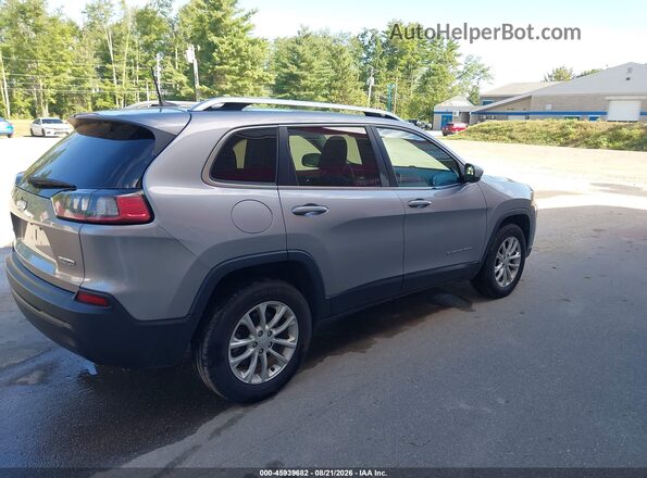 1C4PJMCB7KD412587 2019 JEEP CHEROKEE Серебряный Вид задней части салона
